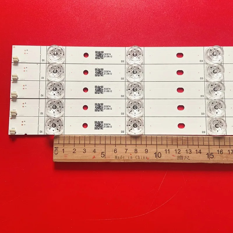 6kits LED Backlight bar strip For DEXP 40A7000 F40B7000C Philco PH40D10 PH40D10DSGW LE39B7000TF LB-C400F14-E2-S-G1-RF1 RF-AB400E32
