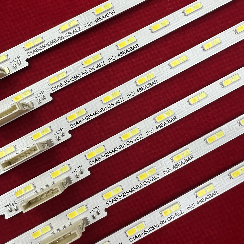 LED Backlight Strip For Samsung BN96-52595A UE55AU8005K HG55AU800NFXZA UN55AU8000 UN55AU8000G UN55AU8200 UE55AU9079 UE55AU9070