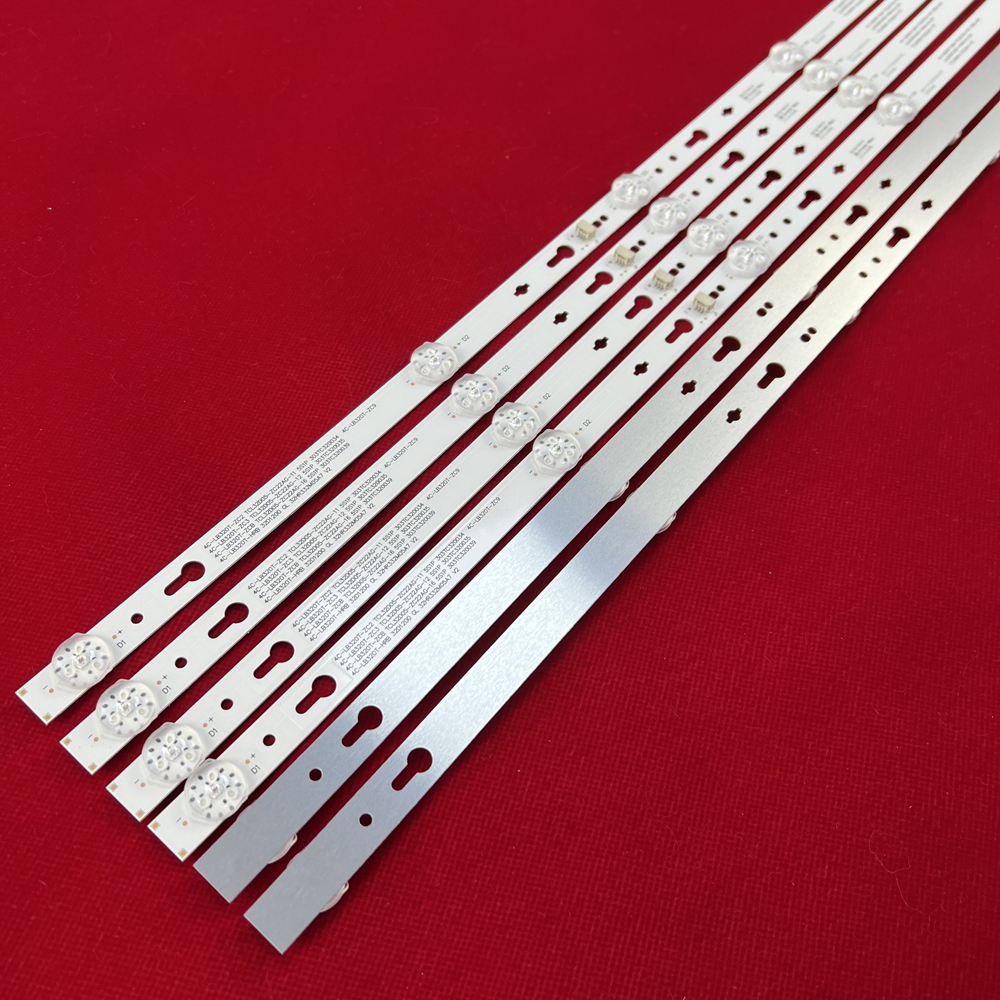 60PCS LED Strip For Ptv32d12d Tc-32fs500b Btv32d12d 32s5300 32s6500 32s6500s 32d1200 32fs500b 32HR332M05A7 V2 4C-LB320T-HRB