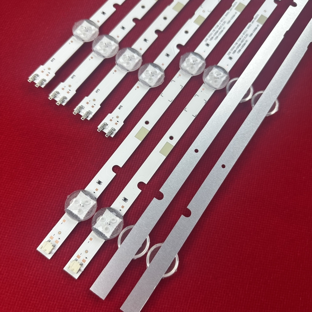 12Kits LED Strip For un43j5200 un43j5290 V8DN-430SMA-R0 UN43T5300 UN43T5300AG UA43N5380 UE43N5300 UE43N5000 UA43N5100