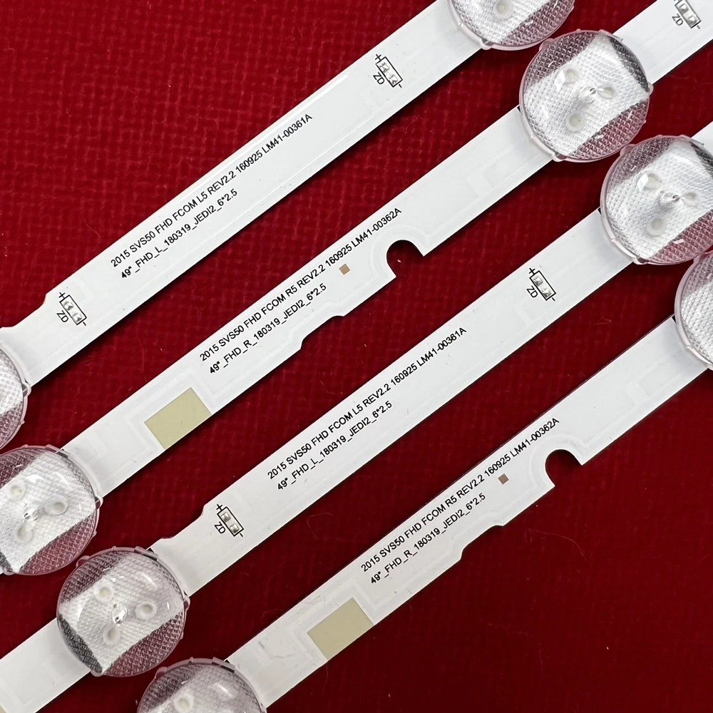 10kits LED Backlight for UN49j5200 UN49J5290 UN49J5290AG HG49NJ477 UN50J5200 49'' FHD-R L-180319 BN96-46573A 72A