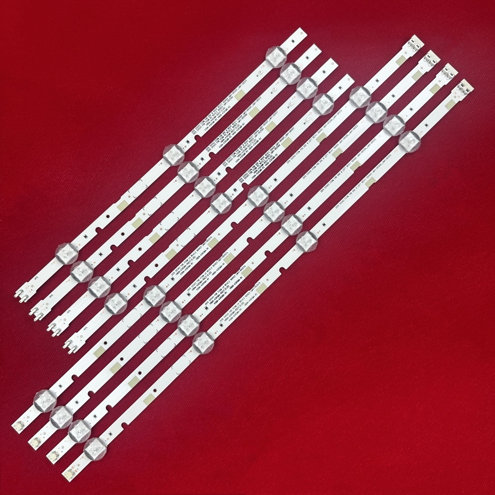 12Kits LED Strip For un43j5200 un43j5290 V8DN-430SMA-R0 UN43T5300 UN43T5300AG UA43N5380 UE43N5300 UE43N5000 UA43N5100