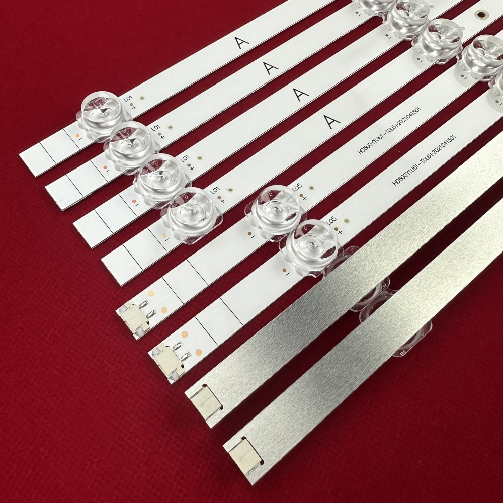 8Kits 8leds LED Backlight Strip For 50C350KB 50c350 50E3G 50E3F 50H55E JL.D50081330-003CS-M-V02