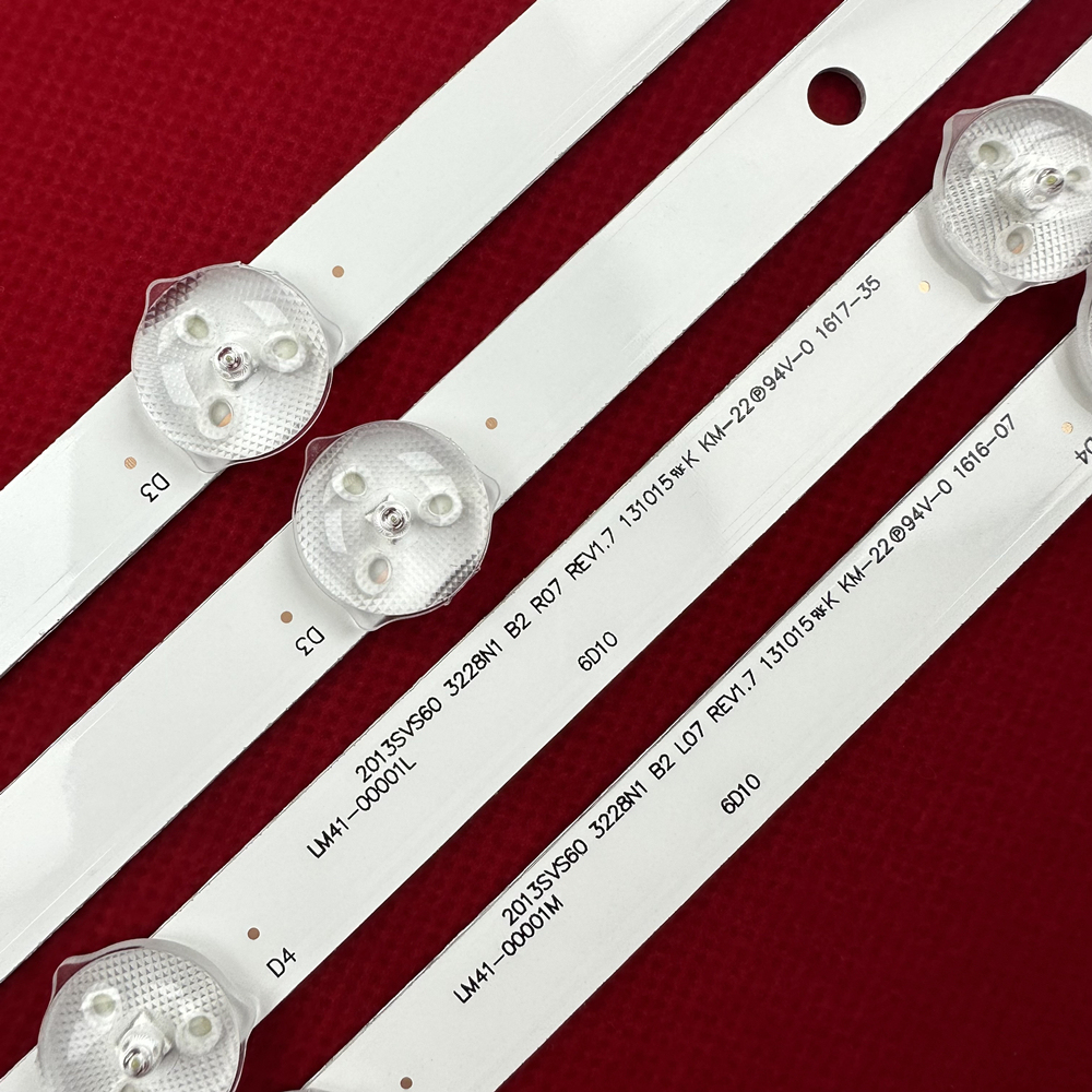 5Kits LED backlight strip for Sam sung UN60J6200 UN60FH6003 UN60H6203 UN60H6103 D3GE-600SMA-R2 600SMB-R1 BN96-29074A 29075A