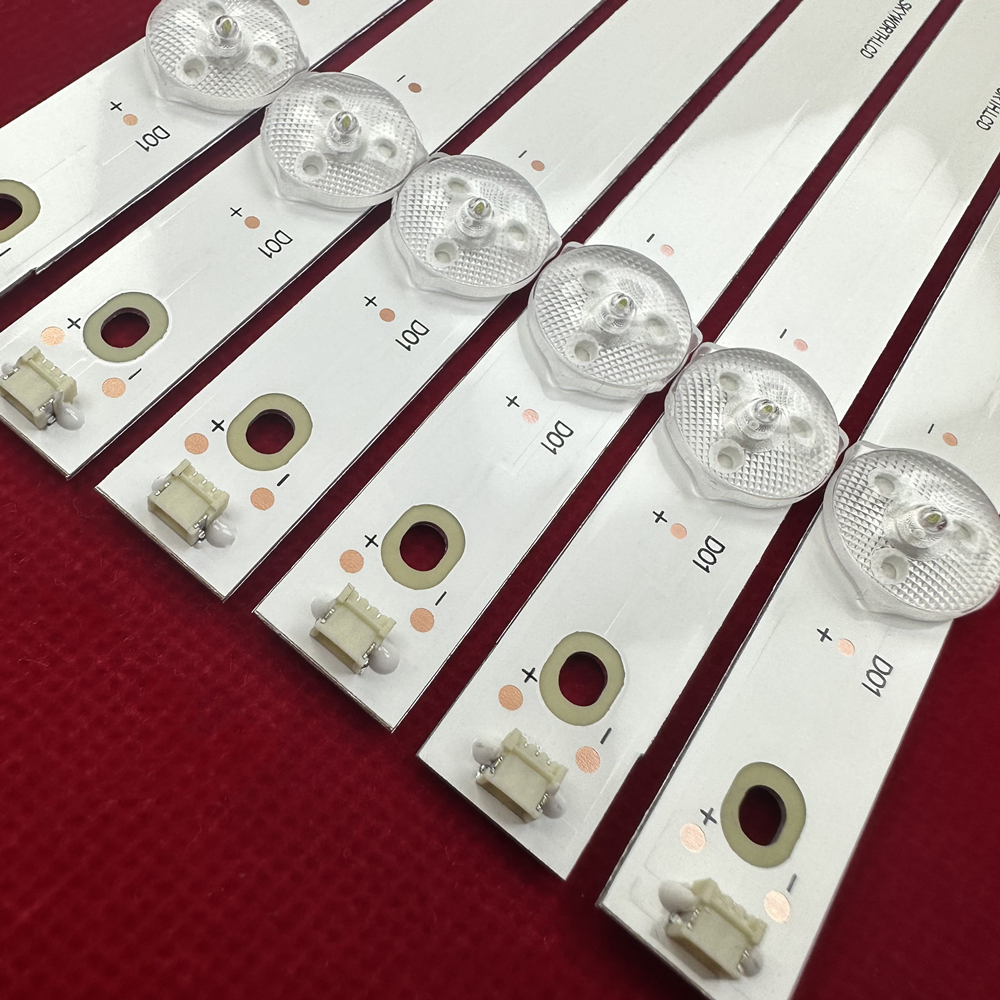 50PCS  LED bar 5LED for Ph 32inch Tv 32PHG5813/78 32PHG5813 CEJJ-LB320Z-5S1P-M3030-F-2
