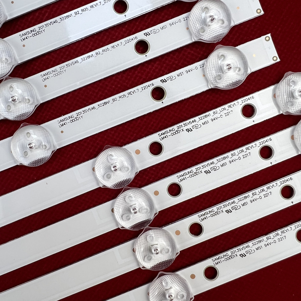 10Kits LED backlight strip for Sam sung UN46FH5003 UN46FH5205 UN46H6203 Un46fh5303 Un46fh6203