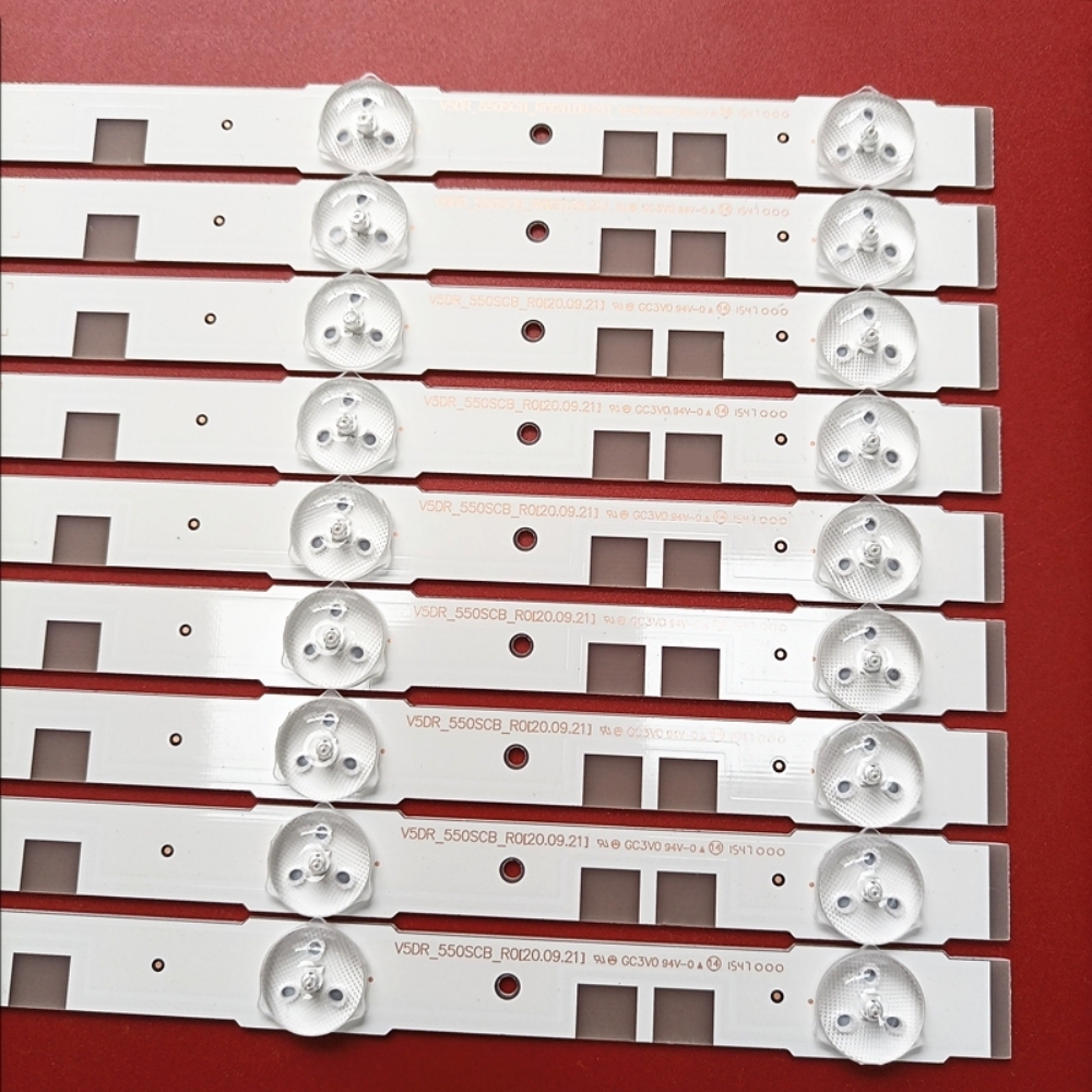3Kits LED bar V5DR_550SCA 550SCB_R0 for UN55JS7200 UE55JU6800K UE55JU6870U UE55JU6800 UE55JU6872U UN55JS700DF 55JU6800