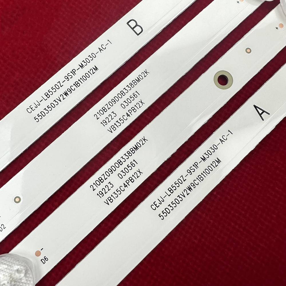 7Kits  LED Backlight Strip for 55pug6654 55pug6654/78 new CEJJ-LB550Z-9S1P-M3030-AC-1 55PUF7294/T3