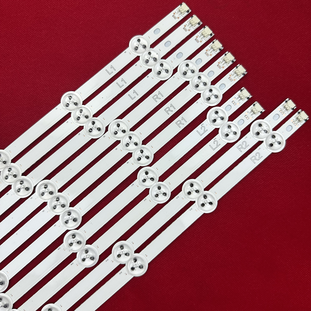 9Kits For 42LN540 42LN5400 42LA620V 42LA6218 42LA621S 42LA6200 LED Bars Backlight Strips Line Ruler 42" ROW2.1 Rev 0.01 L1 R1 R2 L2