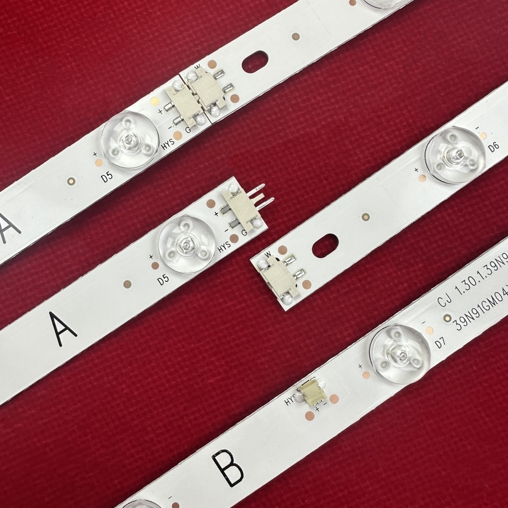 10Sets LED Backlight strip For Ph39n91 Ph39n91dsgw Ph39e31 39N91GM04X10-C0081 CJ 1.30.1.39N91008R V0 4pcs