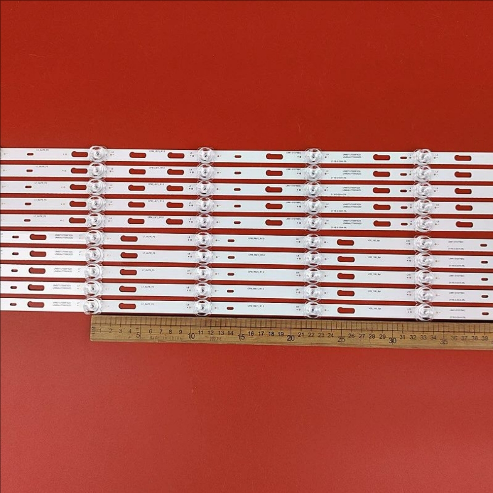 4Kits LED Strip For UN60TU7000 UN60TU8000 UN60AU7700 UN60TU7000FXZA UN60AU7700GXZD LM41-01077B LM41-01078B CFM_L5(1)_R1.0