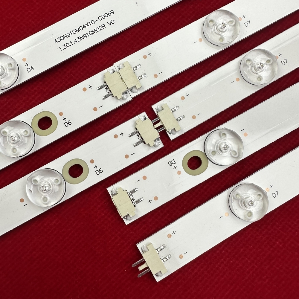 12Kits new Led for Tv Led  Ph43n91 Ph43n91dsgwa Ph43n91dsgw 430n91gm04x10c0069 1.30.1.43N91GM02R V0