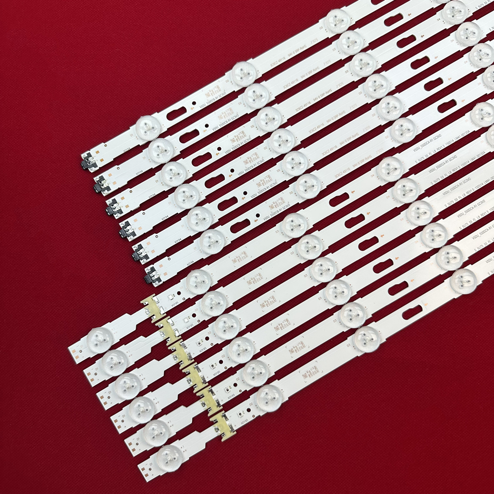 5Kits LED Backlight for Un55mu6100 Un55ku6000 Un55ju6000 UN55JU6500G UN55MU6100G UN55KU6000G UN55JU6000G UN55JU6100 UN55MU6300