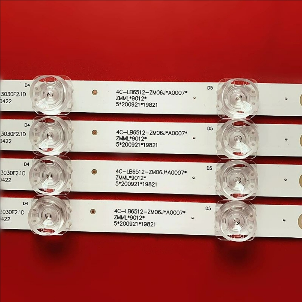 7kits Led backlight for 65V8E 65S365C 65P635 65p735 65p725 65hr330m12a1 65hr330m12a2 65S12 12*4-B11 TCL65LB22_3030F2.4D_V0.1