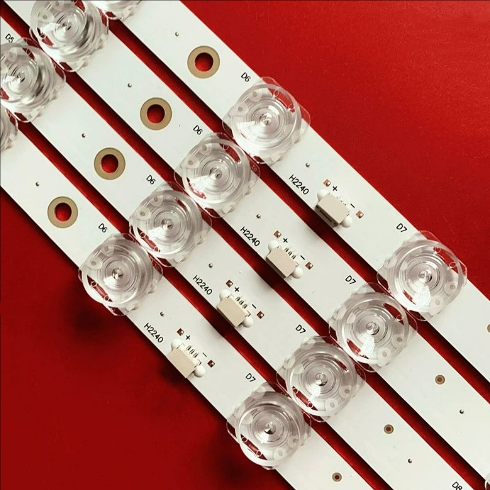 7kits Led backlight for 65V8E 65S365C 65P635 65p735 65p725 65hr330m12a1 65hr330m12a2 65S12 12*4-B11 TCL65LB22_3030F2.4D_V0.1