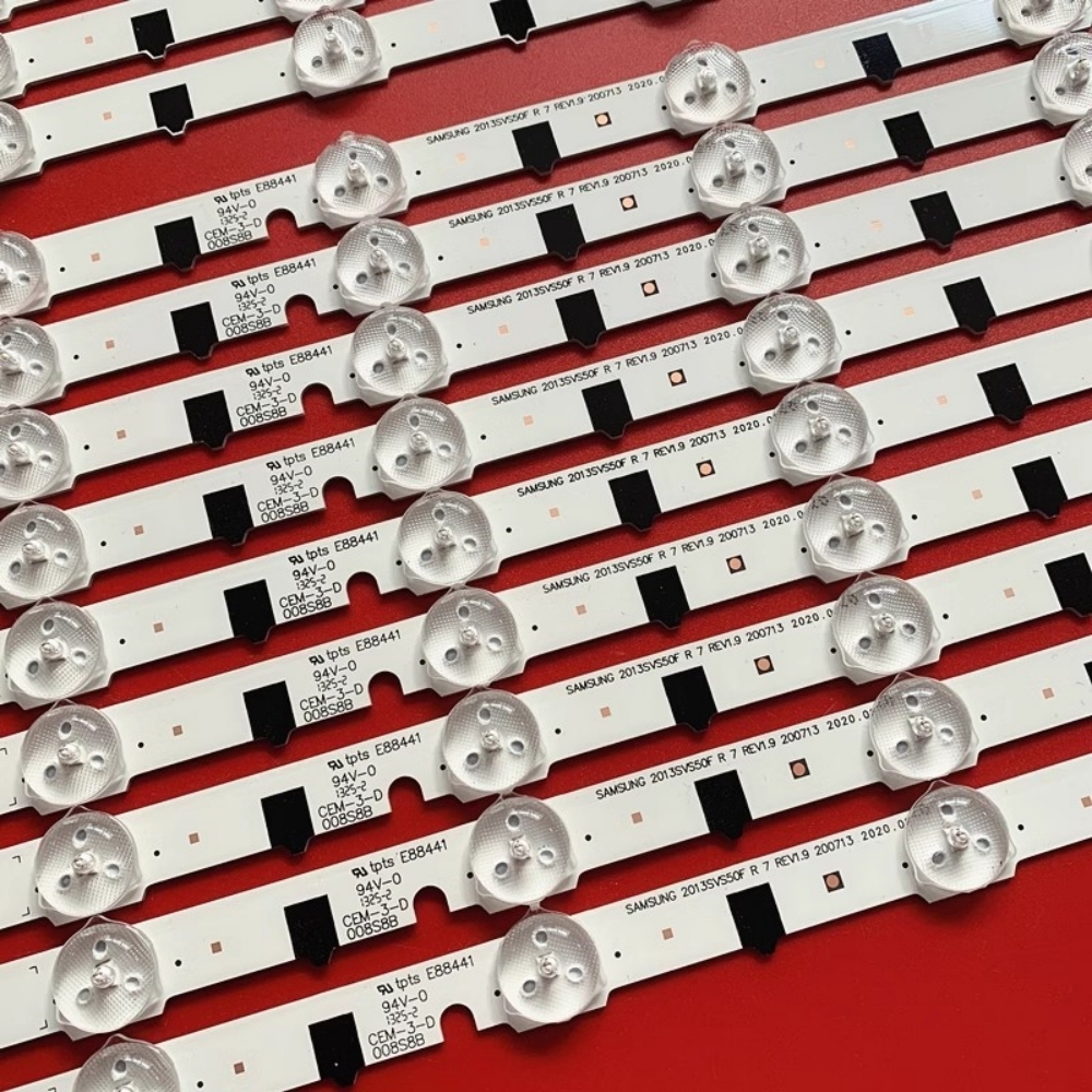 4Kits LEDStrip For 50 TV UN50F5500 UN50F6800 BN96-25310A BN96-25311A BN96-27900A BN96-27901A 2013SVS50F D2GE 500SCA