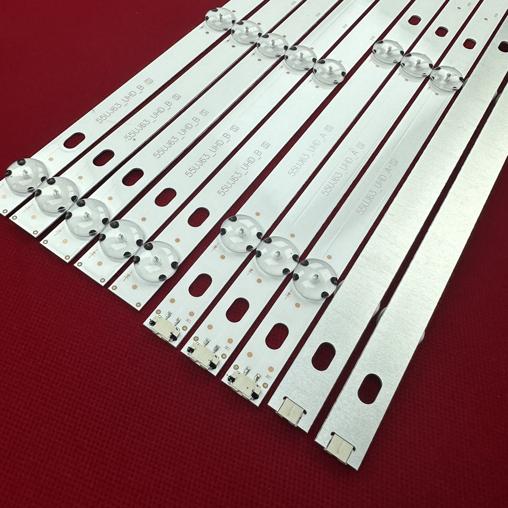 6Kits LED Backlight Strip for 55LJ5550 55UJ6300 55UJ6307 55UJ635V 55UJ634V 55UJ630V 55LJ5500 55UJ63_UHD 55LJ55_FHD A B