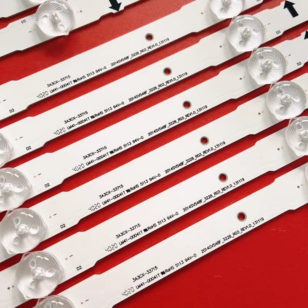 6Kits LED UE48H6400AK UE48H5500 UE48J6200 UA48J5088AC UE48J5600AK UE48J5600 UE48H6500 LM41-00099D 00099E 2014SVS48F_3228_R03 L06