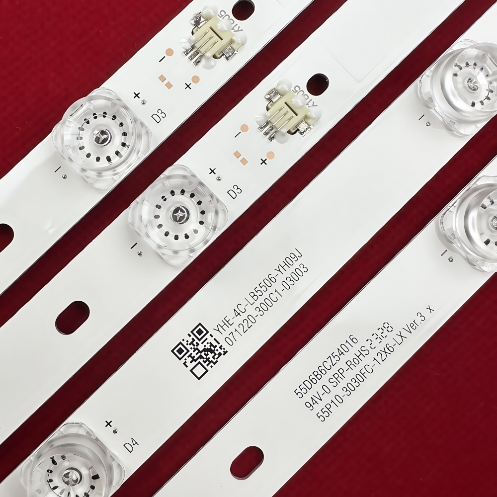 5Kits LED Backlight Strip for 55C715 55C717 55C716 55C78 55C815K For TCL-55P10-3030FC-12X6-LX20200106 YHF-4C-LB5506-YH10J