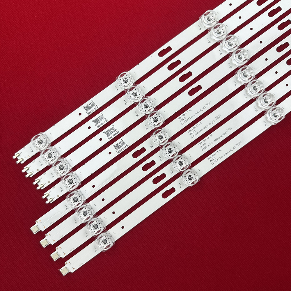 8Sets LED Backlight For UE55TU7170U UN55TU7000 55TU7000 55TU8000 SVC550F53/78_L R JL.D550A1330-408AR-M-V02 Un55tu8000 Un55tu8000f