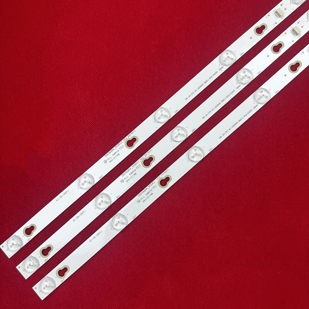 12Kits LED Backlight bar For  L39S4900FS L39S4900 39L2650C 4C-LB3908-ZM01J OEM39LB06-3030F2.1-V0.2 OEM39LB06_3030F2.1_V0.2