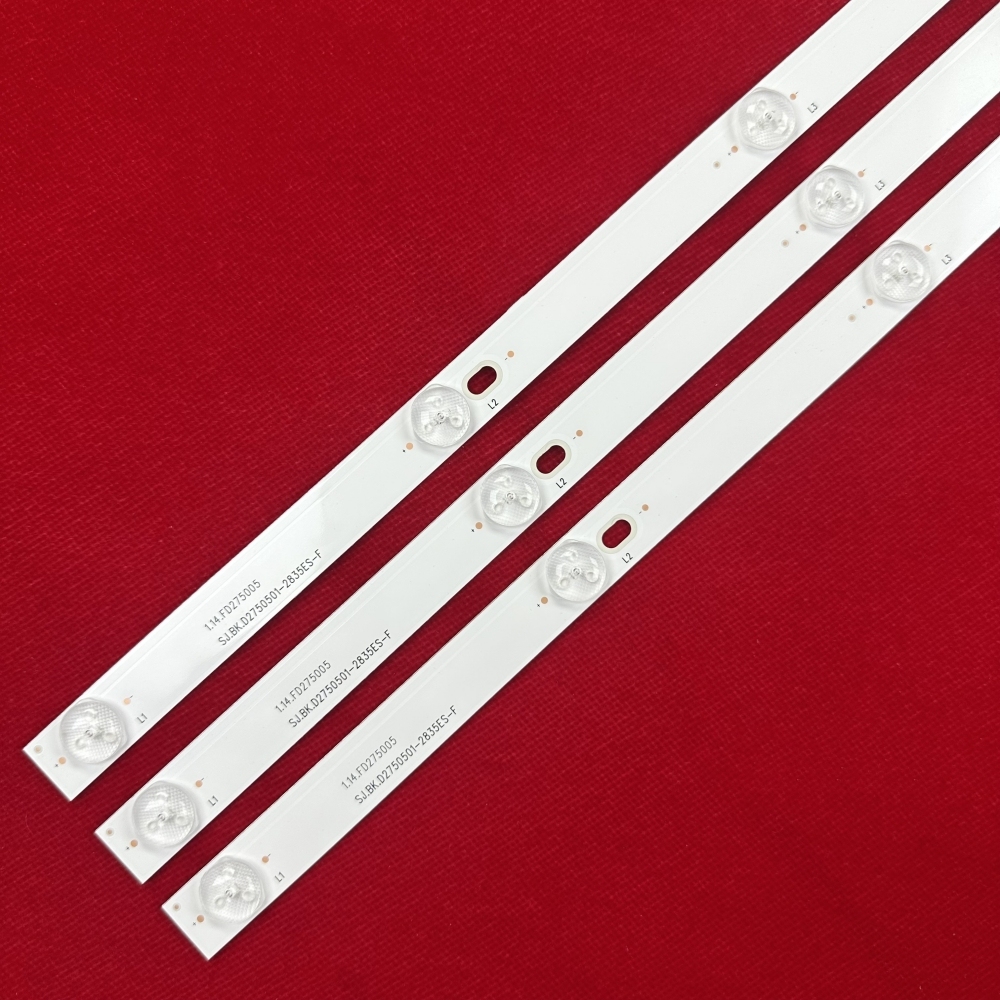 20Kits  LED Backlight Strips for Ph28d27 Ph28d27d Juc7.820.00153326 1.14.FD275005 SJ.BK.D2750501-2835ES-F