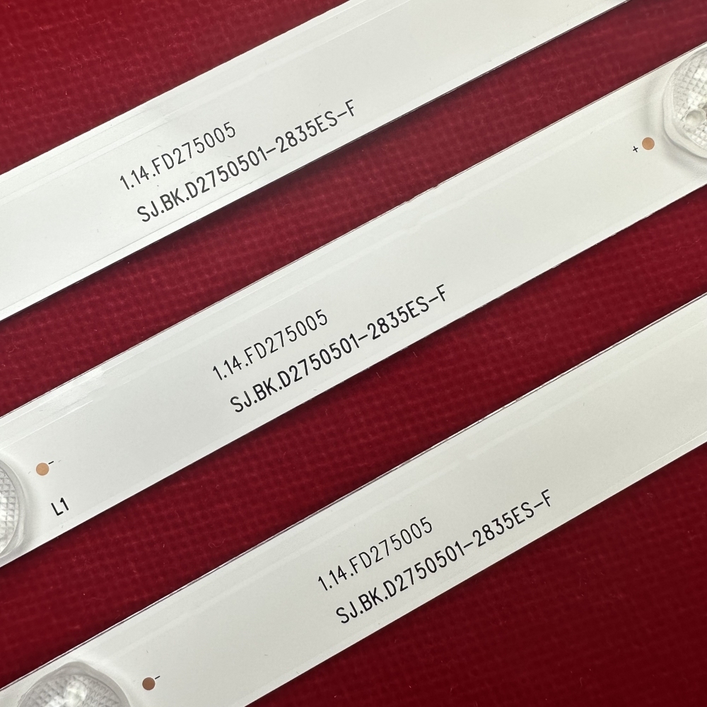 20Kits  LED Backlight Strips for Ph28d27 Ph28d27d Juc7.820.00153326 1.14.FD275005 SJ.BK.D2750501-2835ES-F