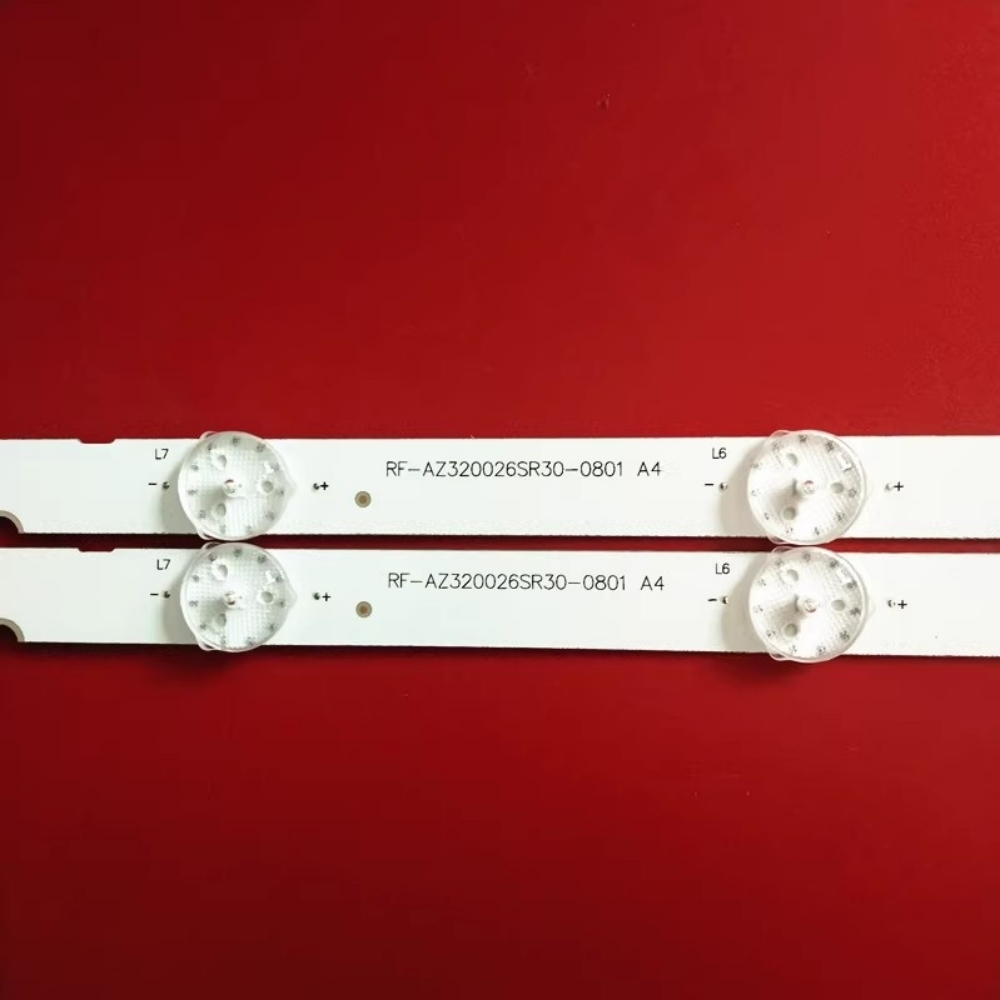 20Kits NEW  3V/LED 605mm LED Backlight strip 8 lamp For 32lm550bplb 32lm625bpsb 32lk610 32lm625b 32" TV JL.D32081235-001CS-M