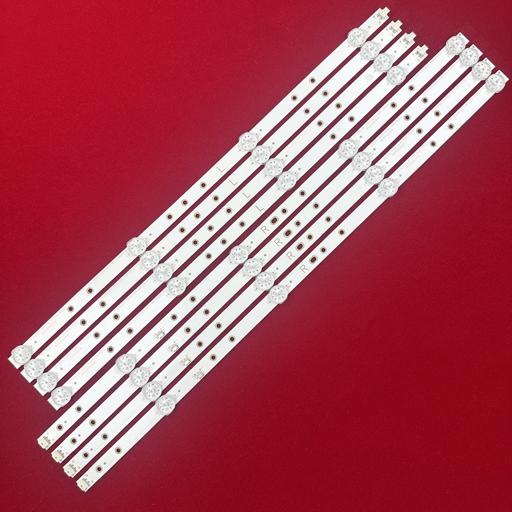 10Sets Led backlight For 50pug6654 50pug7625 50PUF7294 50PUS6654 07-50ES09-3030-0D35-4X8-190612 261501008490 LB-GM3030-GJPHP50