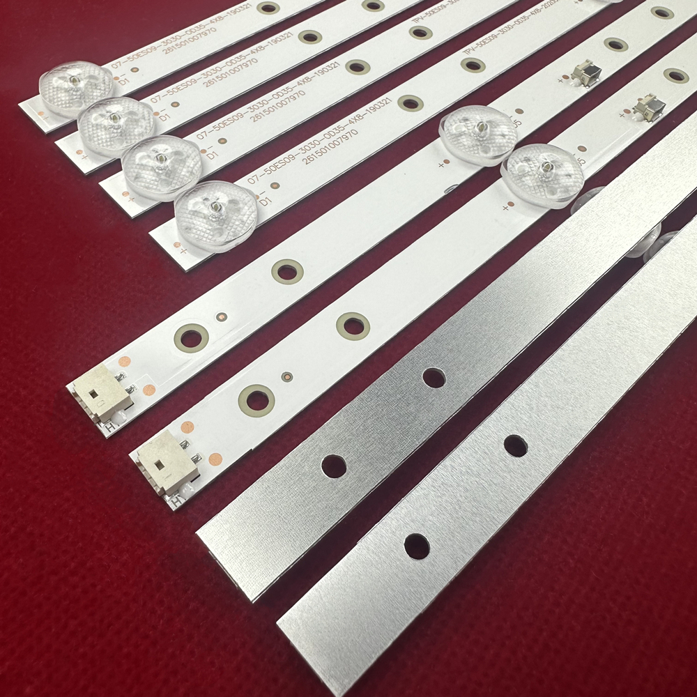 10Sets Led backlight For 50pug6654 50pug7625 50PUF7294 50PUS6654 07-50ES09-3030-0D35-4X8-190612 261501008490 LB-GM3030-GJPHP50