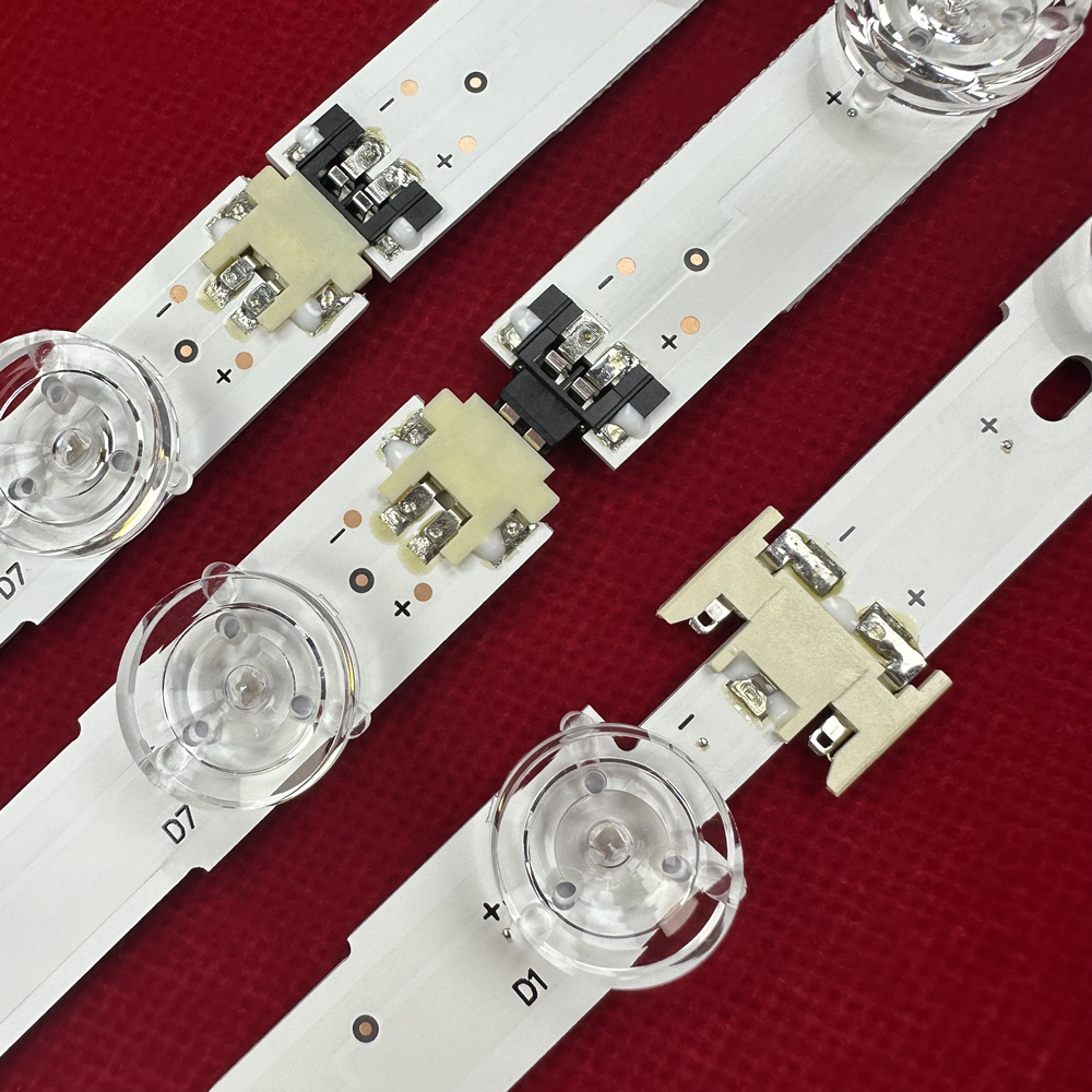 8Kits LED Backlight Strip(8)For UE43KU6000K UE43MU6105K UN43MU6300 UN43MU6290 UN43KU6290 UN43KU6270 UN43MU6100 UN43MU6103