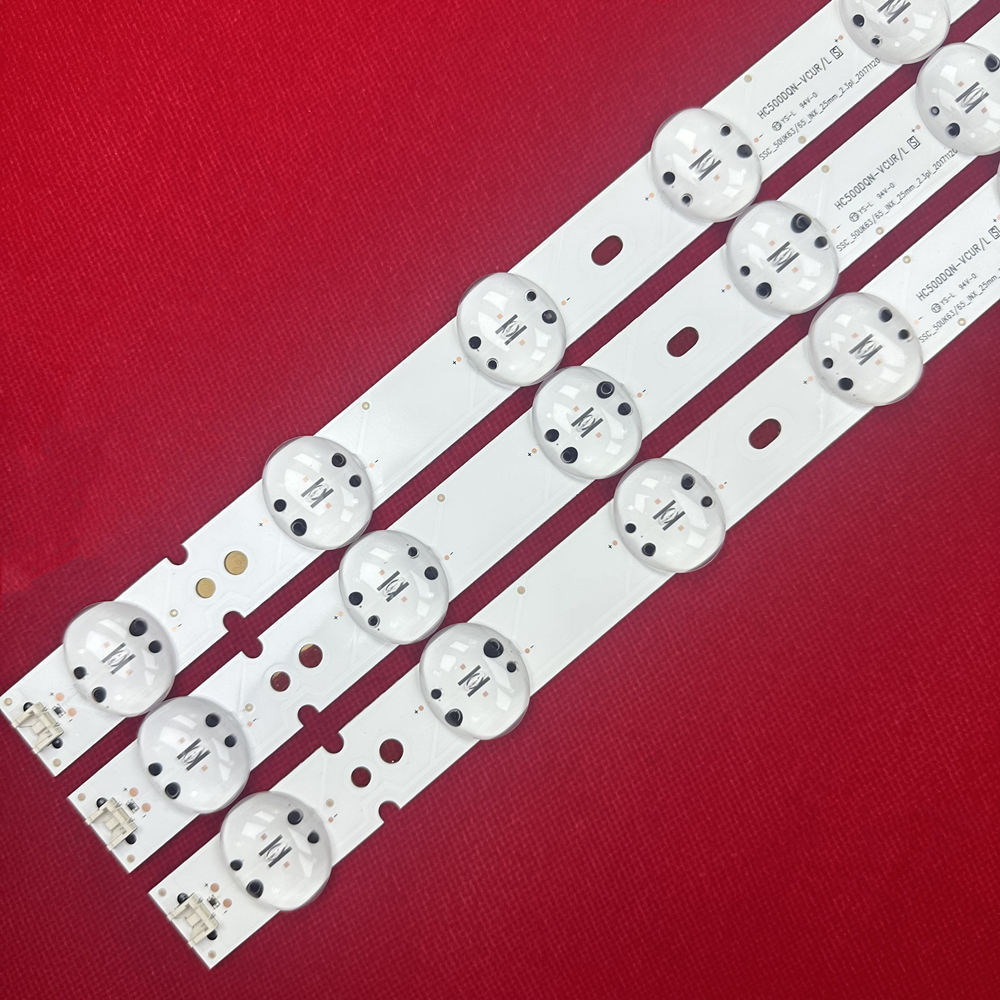 8kits LED Backlight Strip for 50UK6520PSA 50UK6520 50UK6510PSF 50UK6510 50UK6500 HC500DQN-VCUR/L 50UK63/65_INX VCUL5-A14X