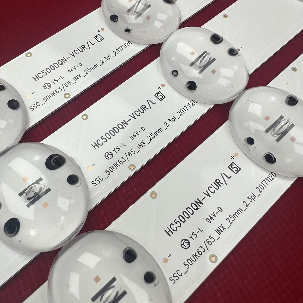 8kits LED Backlight Strip for 50UK6520PSA 50UK6520 50UK6510PSF 50UK6510 50UK6500 HC500DQN-VCUR/L 50UK63/65_INX VCUL5-A14X