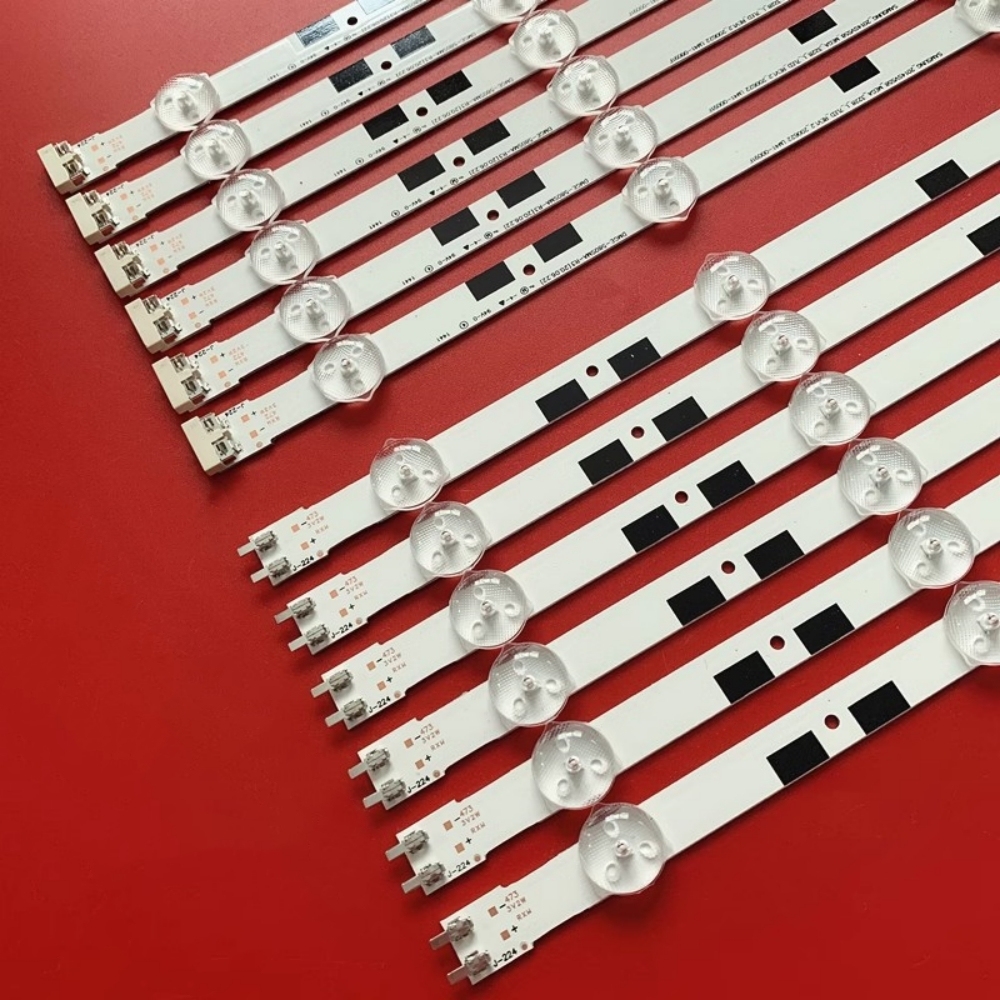6Sets= 72 PCS LED Backlight strip for  UN58H5202 UN58H5005 UN58H5200 UN58H5203 DMGE-580SMB-R3 580SMA BN96-32772A 32771A