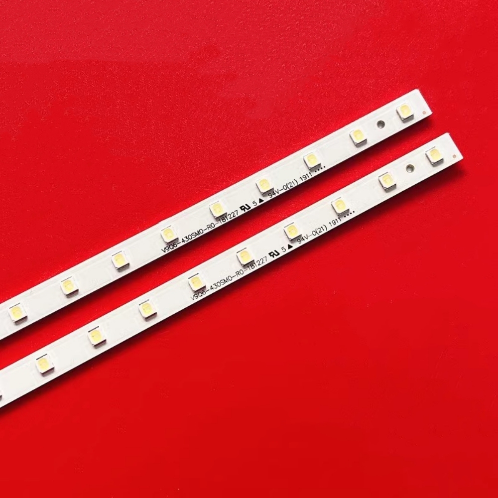 30Kits  LED backlight Strips for 43Q60A S2Q6-430SM0-R0 QN43Q60 QN43Q60AAFXZA QN43Q60AAFXZC 36LED 467mm