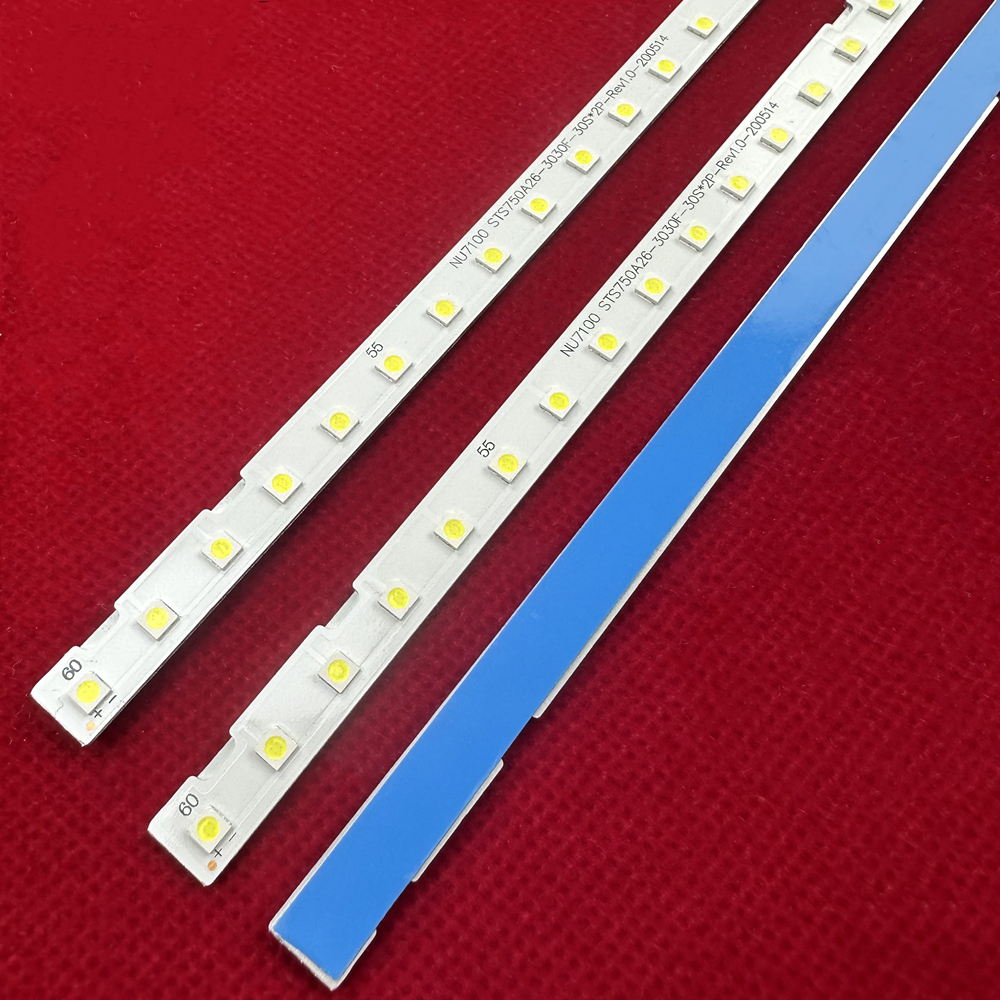 30Kits LED strip for  UN75RU7100 UE75NU7100 UN75NU7100 UN75NU6900 UN75NU6950 UN75NU7100G 75NU7100 UN75NU7100AG