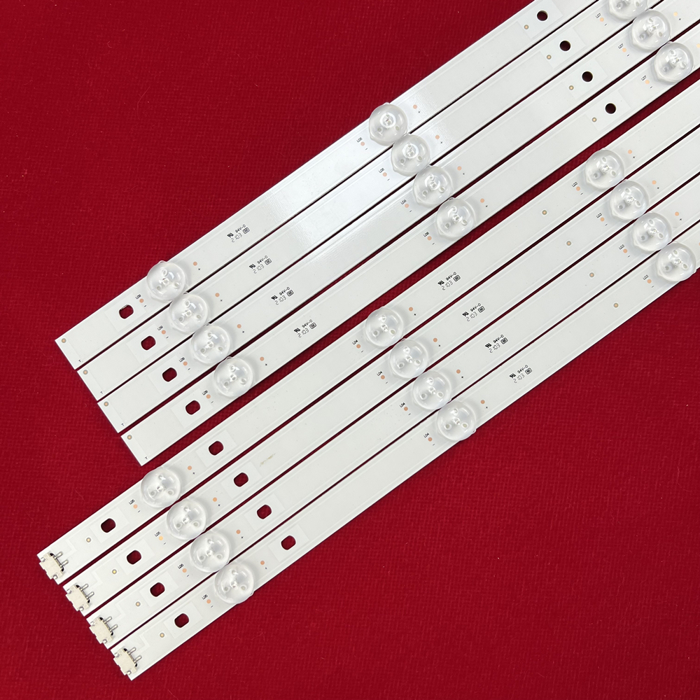 8Kits LED backlight Strip for TV 49UK6200PSA 49LK5700PSC 49LJ5500 49UJ6300 49LJ5550 49UK6400PLF 49UK6450PLC 49UK6470PLC 49UK7500PUA 49UK6310PSE