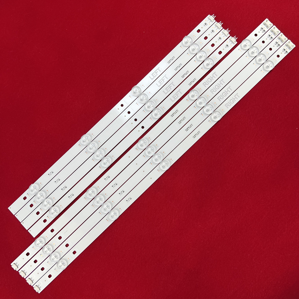 8Kits LED backlight Strip for TV 49UK6200PSA 49LK5700PSC 49LJ5500 49UJ6300 49LJ5550 49UK6400PLF 49UK6450PLC 49UK6470PLC 49UK7500PUA 49UK6310PSE
