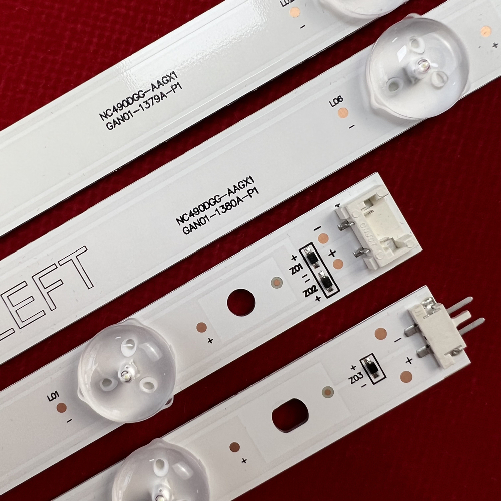 8Kits LED backlight Strip for TV 49UK6200PSA 49LK5700PSC 49LJ5500 49UJ6300 49LJ5550 49UK6400PLF 49UK6450PLC 49UK6470PLC 49UK7500PUA 49UK6310PSE