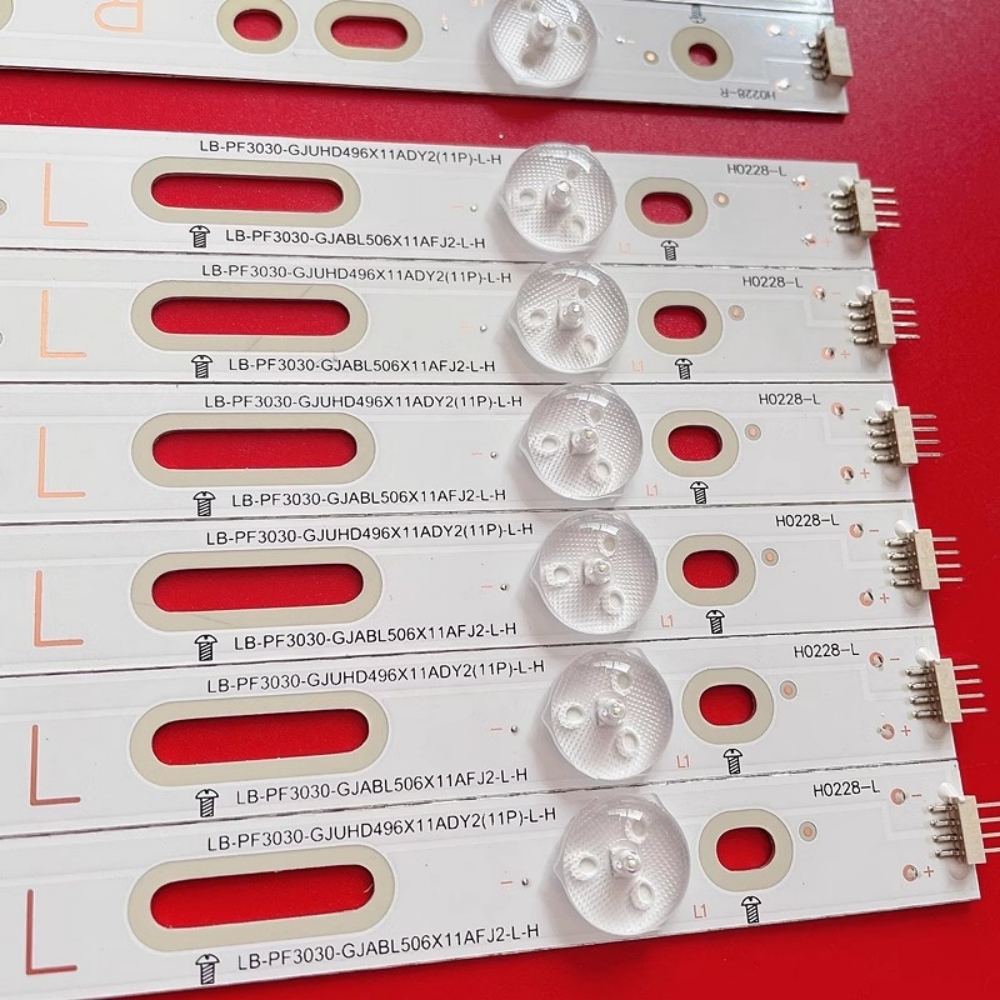 5Kits LED backlight GJ-2K15-XM-D2P5C1-490-D611-L R 49PFS4132 49PFS5302 49PUF6701 49PUH4900 TPT490U2-EQYSH LBM490E0501 LBM490E0602