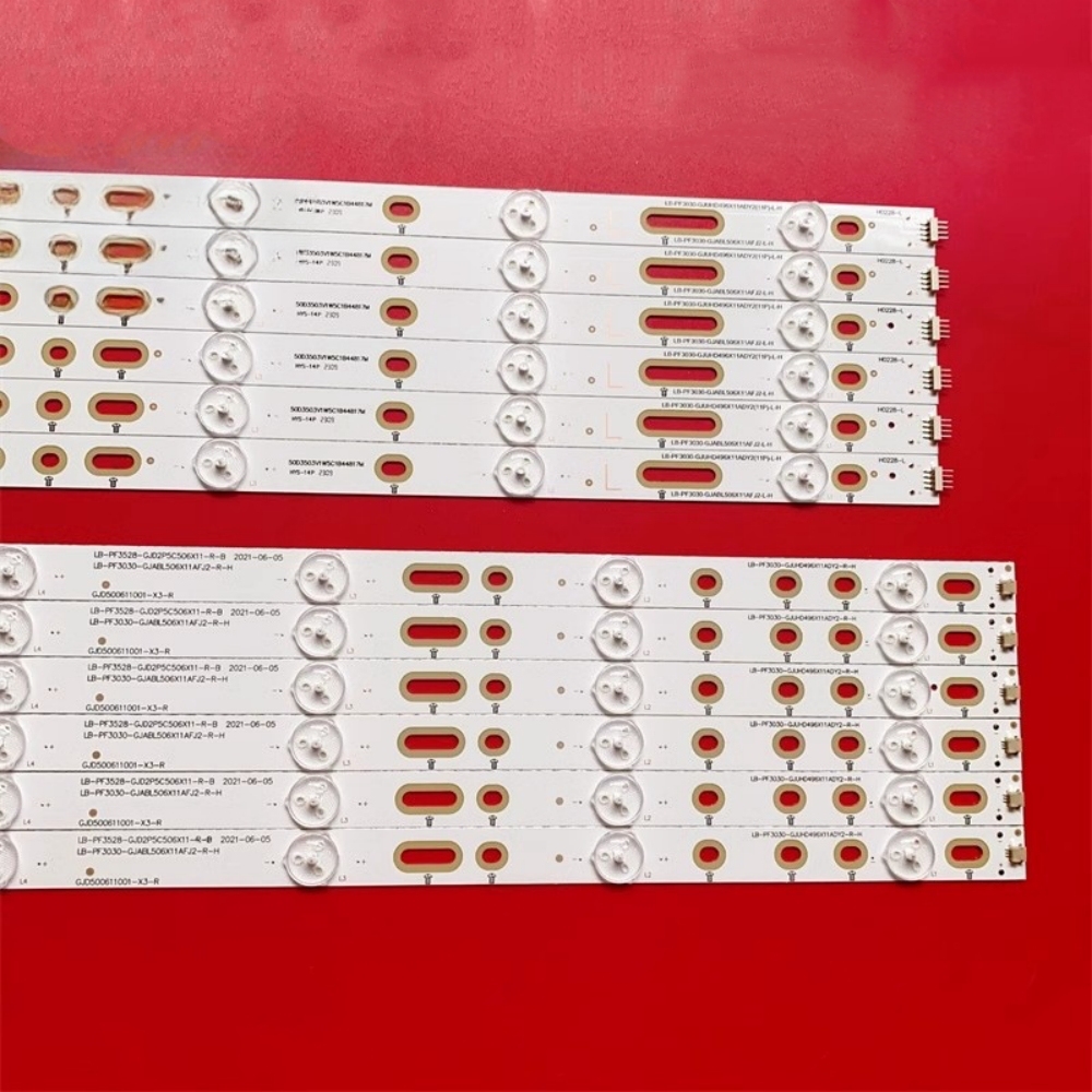 5Kits LED backlight GJ-2K15-XM-D2P5C1-490-D611-L R 49PFS4132 49PFS5302 49PUF6701 49PUH4900 TPT490U2-EQYSH LBM490E0501 LBM490E0602