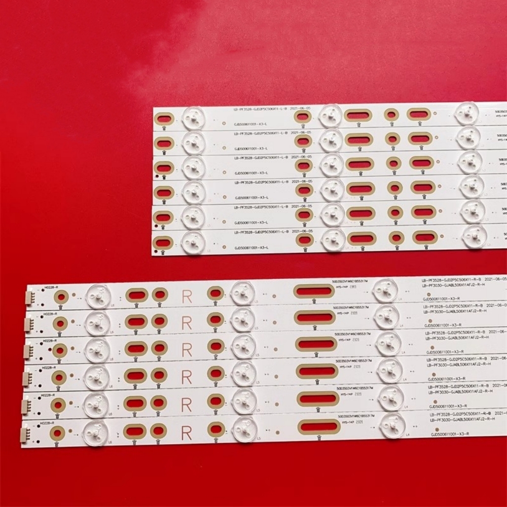 5Kits LED backlight GJ-2K15-XM-D2P5C1-490-D611-L R 49PFS4132 49PFS5302 49PUF6701 49PUH4900 TPT490U2-EQYSH LBM490E0501 LBM490E0602