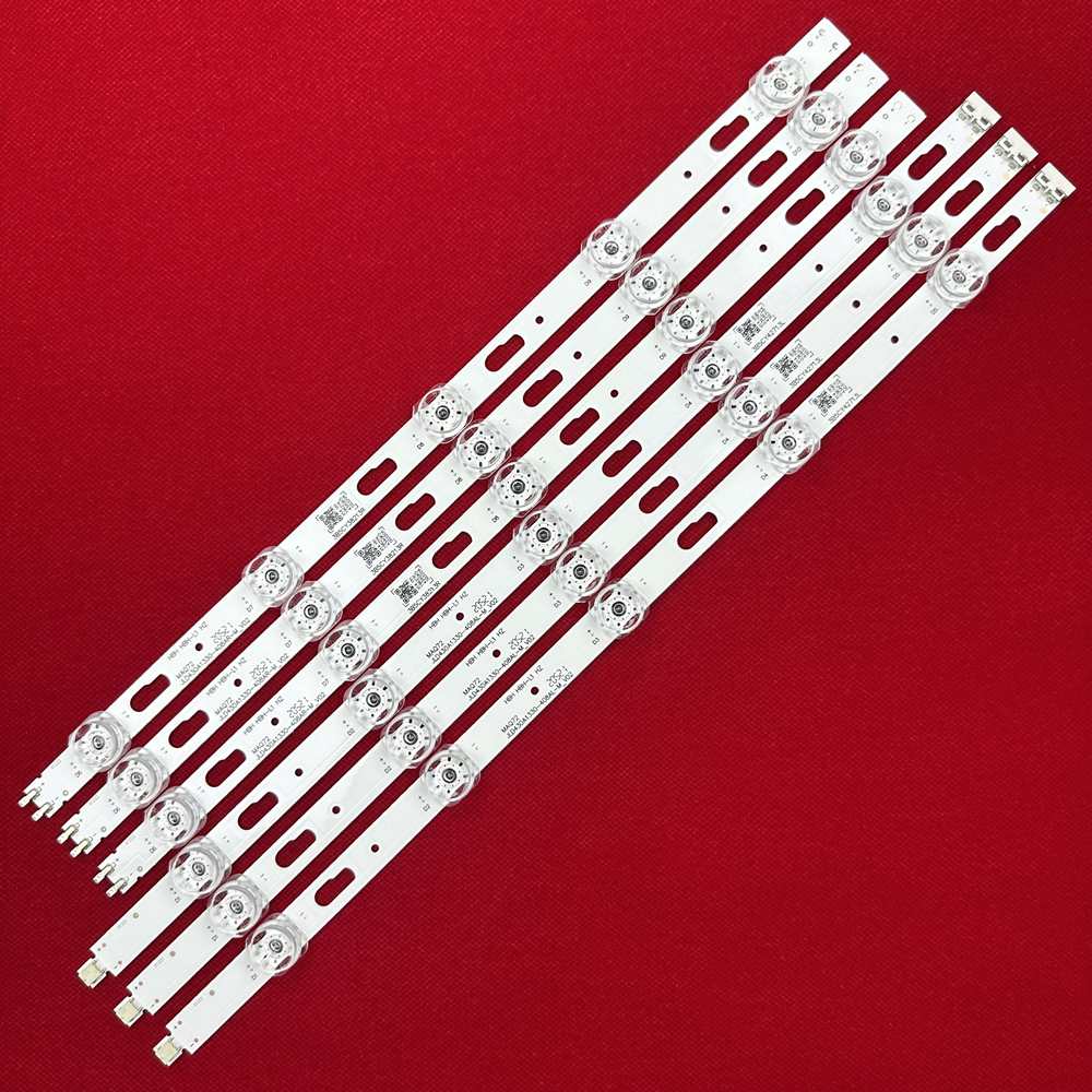 12Kits LED bar for Samsung UE43TU7100 UN43TU7000 UE43TU8000 UE43TU7000 UN43TU8000 UN43TU8200 UN43TU700DF UN43AU7700 Un43au7700G