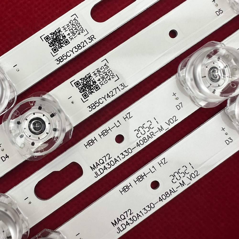 12Kits LED bar for Samsung UE43TU7100 UN43TU7000 UE43TU8000 UE43TU7000 UN43TU8000 UN43TU8200 UN43TU700DF UN43AU7700 Un43au7700G