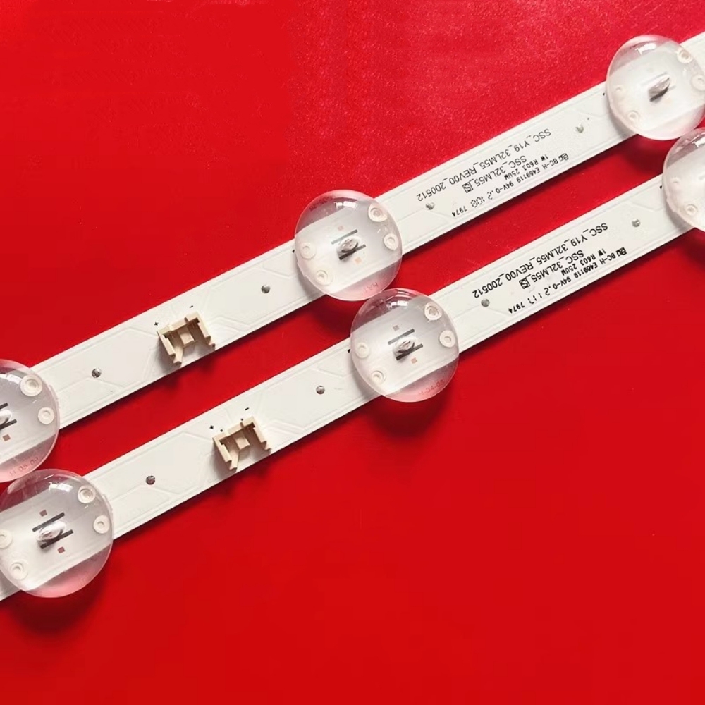 30PCS LED Strip For 32LK615BPSB 32LJ61_HD_8LED 32LM55 32LM63 32LJ510U 32LJ510B 32LK510BPLD 32LK519PLC 32LK610BPLB HC320DXN
