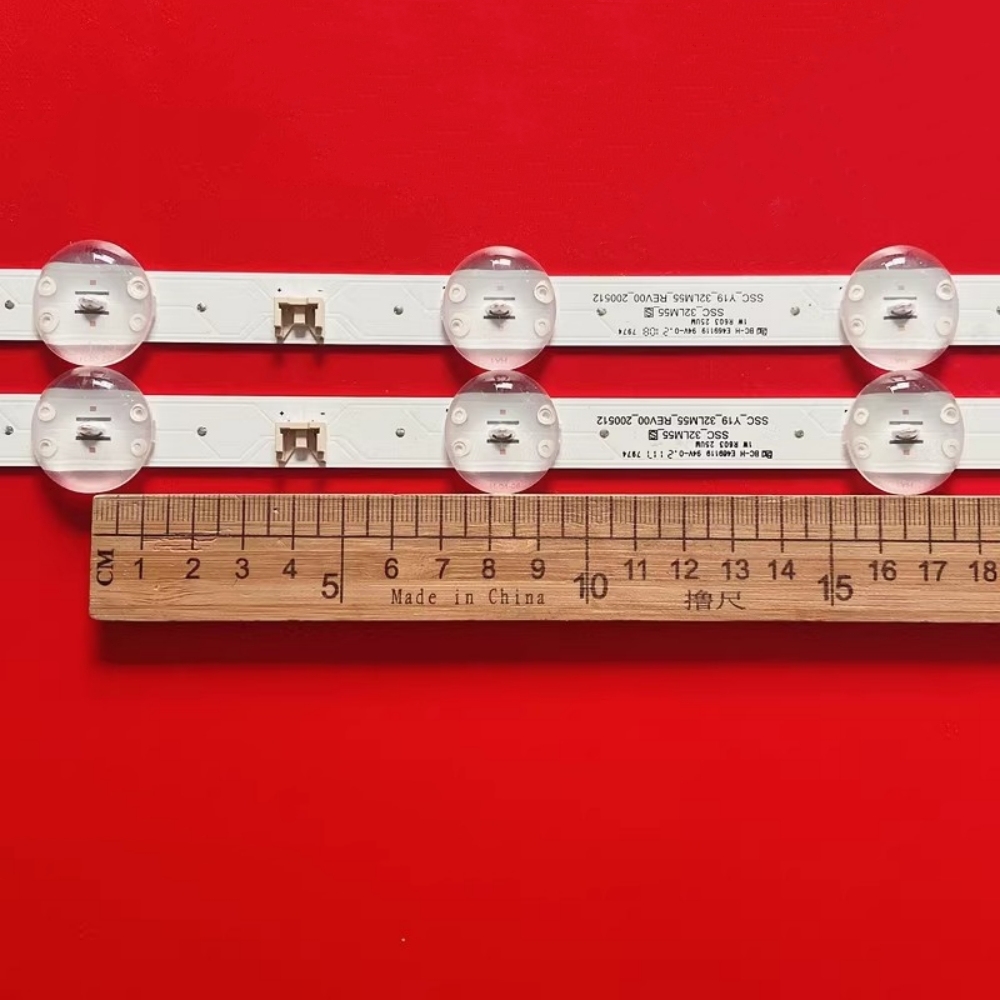 30PCS LED Strip For 32LK615BPSB 32LJ61_HD_8LED 32LM55 32LM63 32LJ510U 32LJ510B 32LK510BPLD 32LK519PLC 32LK610BPLB HC320DXN