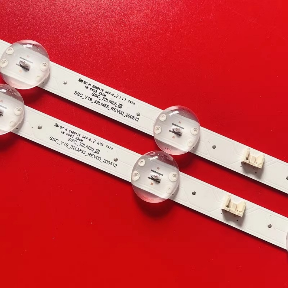 30PCS LED Strip For 32LK615BPSB 32LJ61_HD_8LED 32LM55 32LM63 32LJ510U 32LJ510B 32LK510BPLD 32LK519PLC 32LK610BPLB HC320DXN