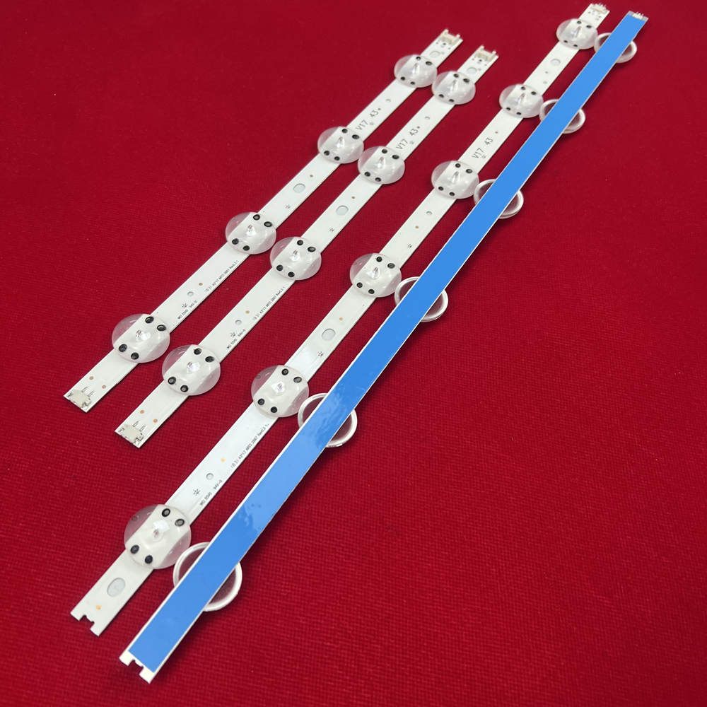 NEW 10Sets LED Backlight Strip 10 lamp for 43" V17 art3 2867 TV 43uj6525 43uj6565 43LJ614V 43LV340C 43UJ670V 43lj622v