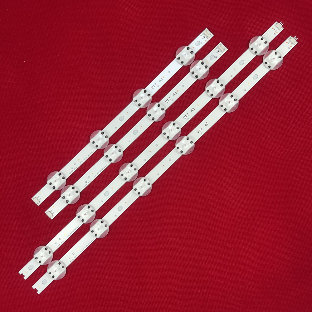 NEW 10Sets LED Backlight Strip 10 lamp for 43" V17 art3 2867 TV 43uj6525 43uj6565 43LJ614V 43LV340C 43UJ670V 43lj622v