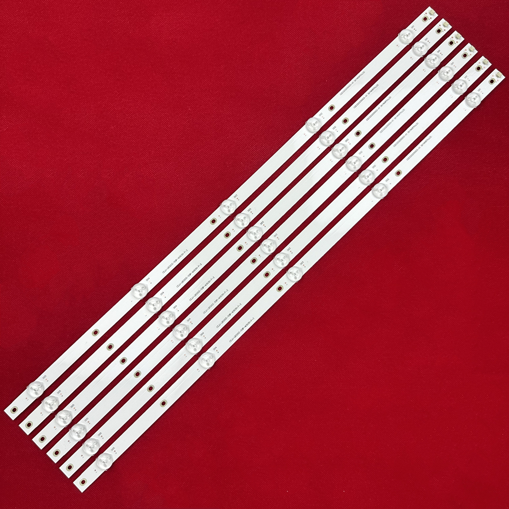 25Kits-50pcs LED bar 5LED for Ph 32inch Tv 32PHG5813/78 32PHG5813 CEJJ-LB320Z-5S1P-M3030-F-2